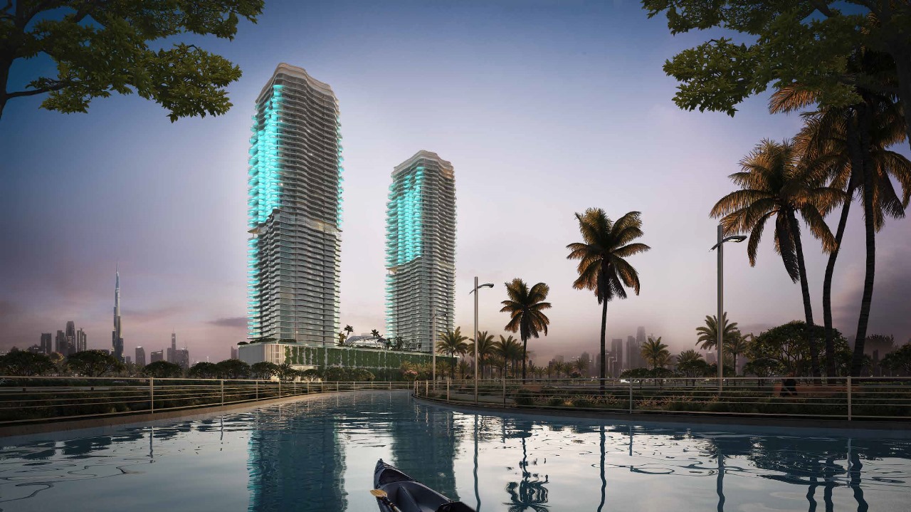 Studio apartment with private pool in laguna project for AED 600,000