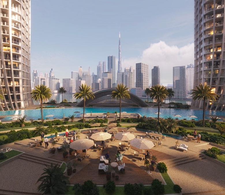 Apartment at an irresistible price near Burj Khalifa with only 20% down payment - Binghatti Skyrise