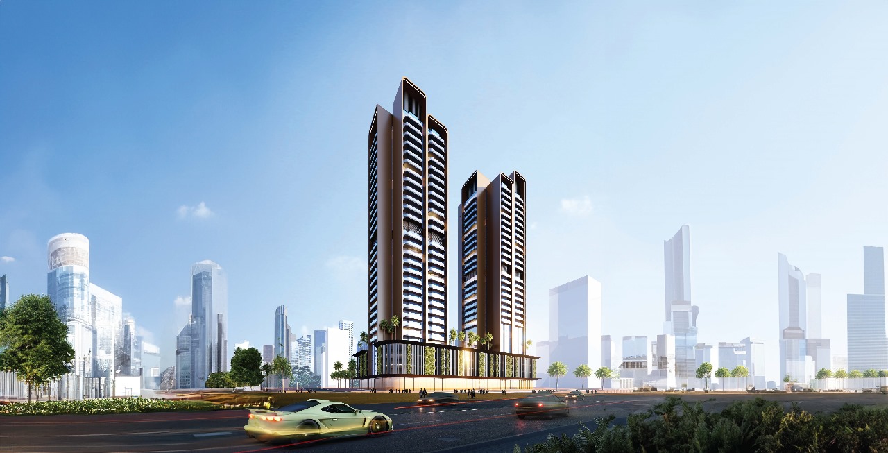 Your opportunity to own a two-bedroom apartment in Tiger Guzel Towers with a spacious area of 1,071 sq. ft