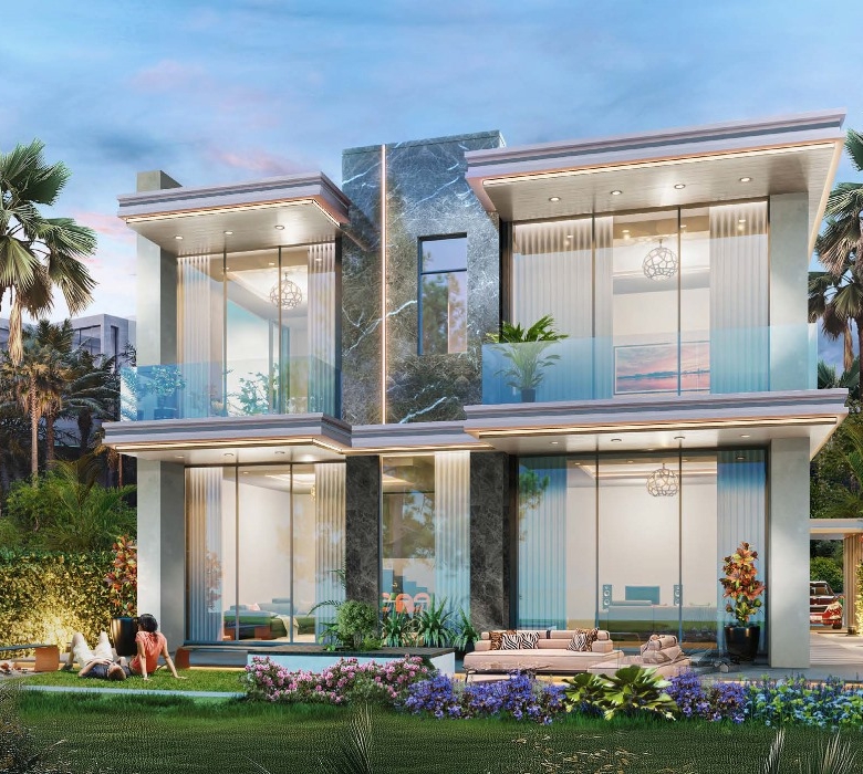 7-bedroom villa in Damac Islands – private pool, jacuzzi, flexible payment plan, and only 20% down payment