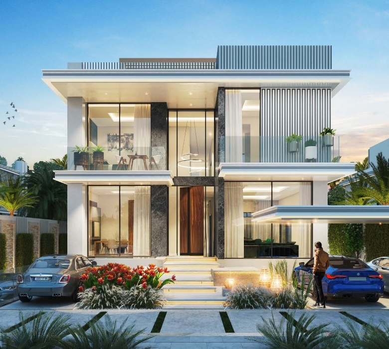 7-bedroom villa in Damac Islands – private pool, jacuzzi, flexible payment plan, and only 20% down payment