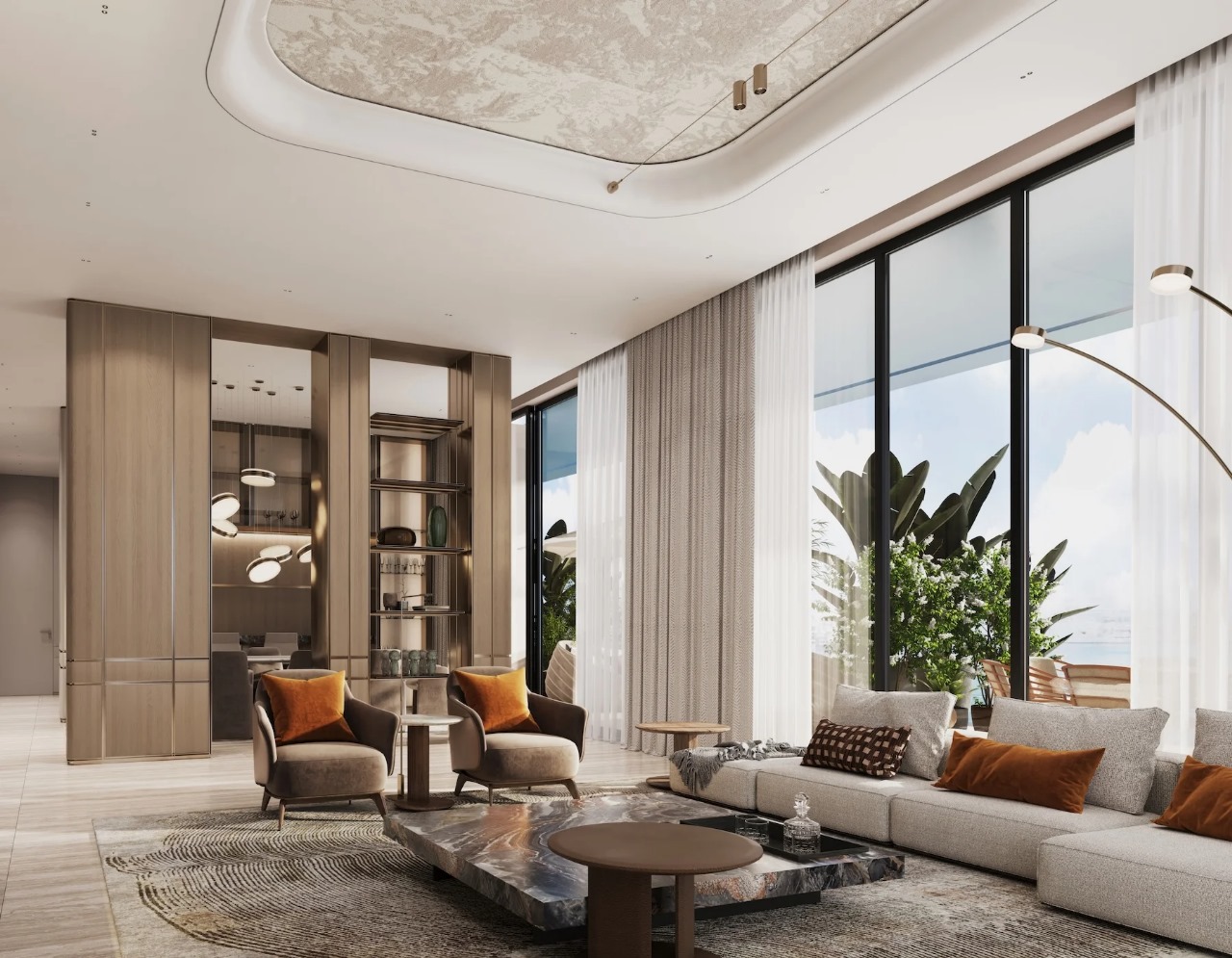 Dubai Islands – Appartement 3 chambres (2 365 pi²) dans Isolana Residences, avec 10 % d'acompte