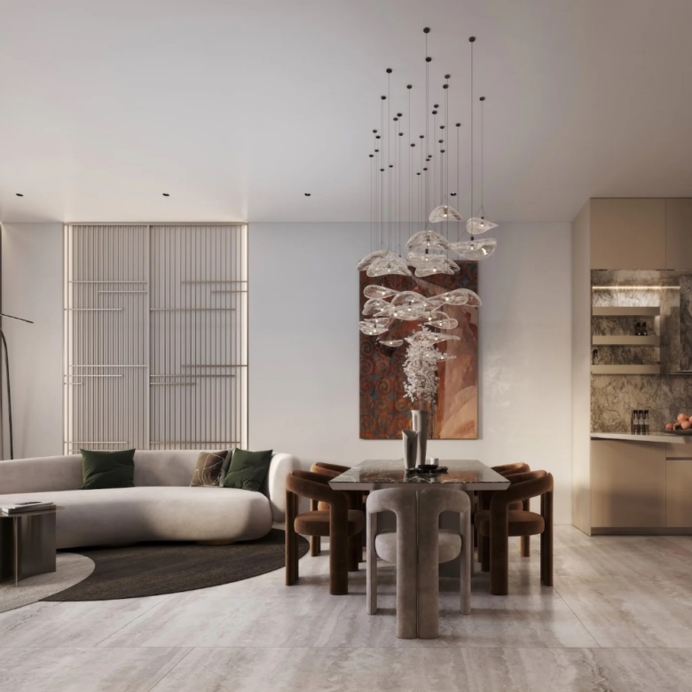 Dubai Islands – Appartement 3 chambres (2 365 pi²) dans Isolana Residences, avec 10 % d'acompte