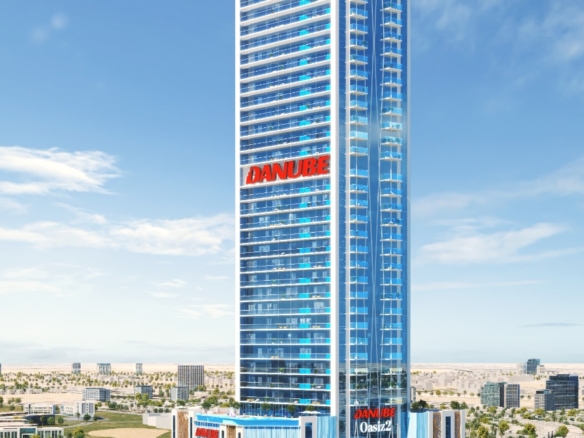 استوديو مميز بمساحة 379 قدم في قلب واحة دبي للسيليكون من مشروع Oasiz