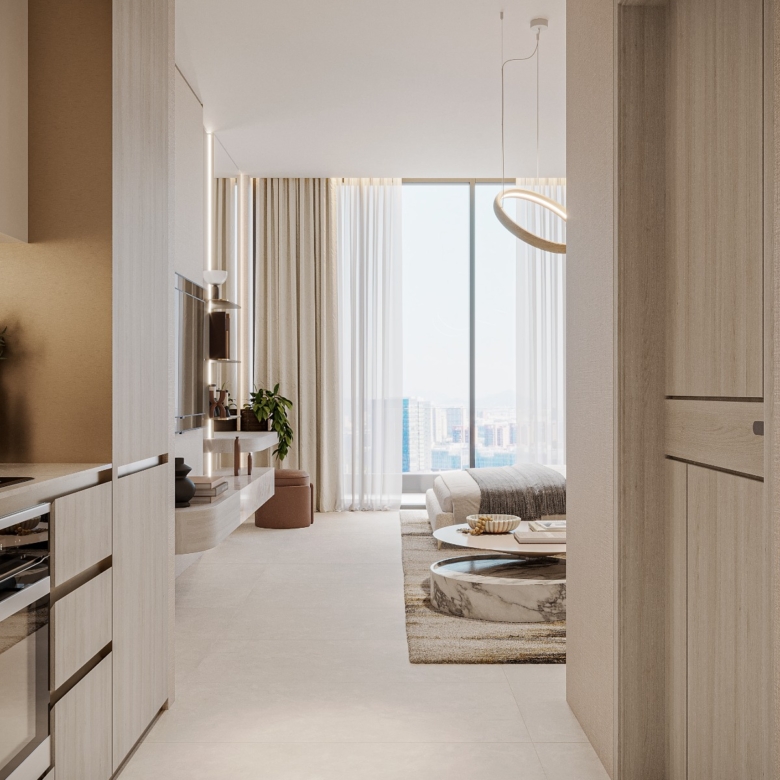 شقة بغرفتين نوم من مشروع Floarea Oasis بمساحة واسعة 1236 قدم في قلب دبي لاند ومقدم 20% فقط