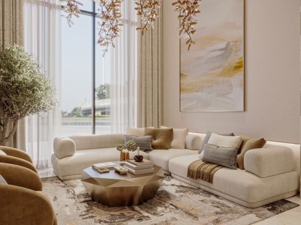 شقة بغرفتين نوم من مشروع Floarea Oasis بمساحة واسعة 1236 قدم في قلب دبي لاند ومقدم 20% فقط